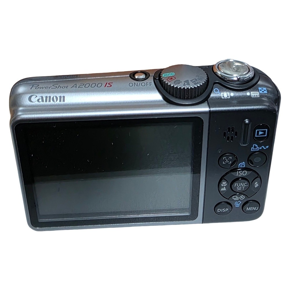Canon PowerShot A2000 IS 10.0MP Digital Camera Gunmetal and Silver SD Card Cable - Picture 5 of 14